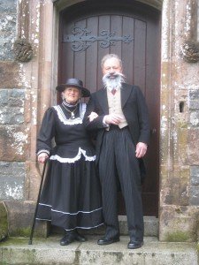 Professor and Mrs Maxwel return to Glenlair